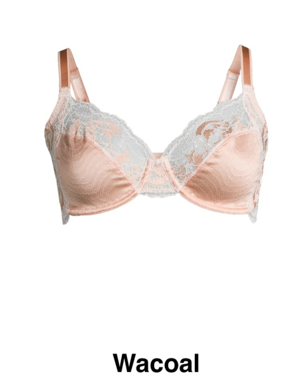 Wacoal Lace Affair Underwire Bra in rose